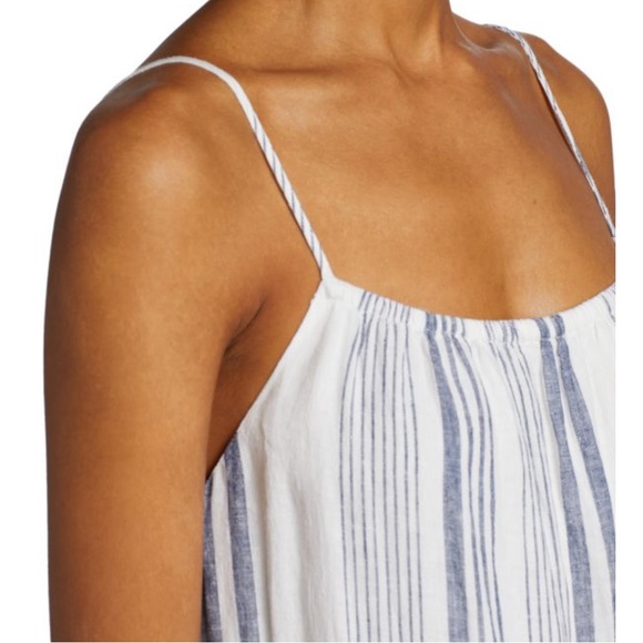 Rails Adora stripe midi dress blue white striped NWT - Picture 3 of 15